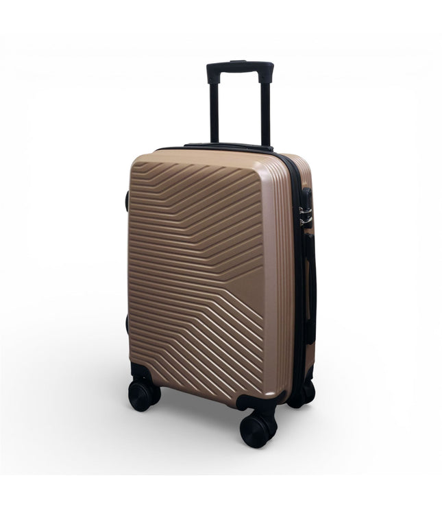 Junee Cabin Hard Shell Suitcase in Gold