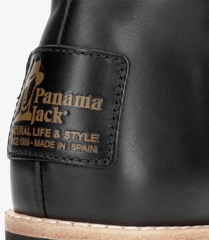 Panama Jacks Women's Black Trav B2 Leather Ankle Boots