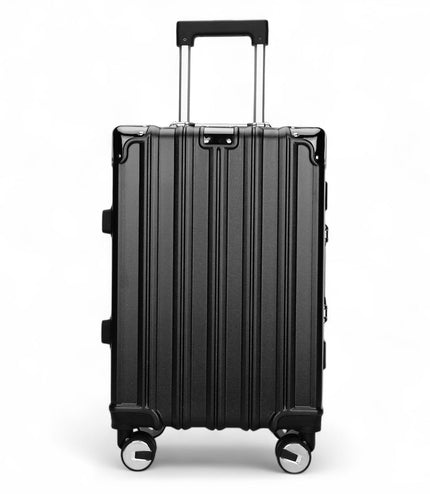 Airdrie Cabin Hard Shell Suitcase in Charcoal Black