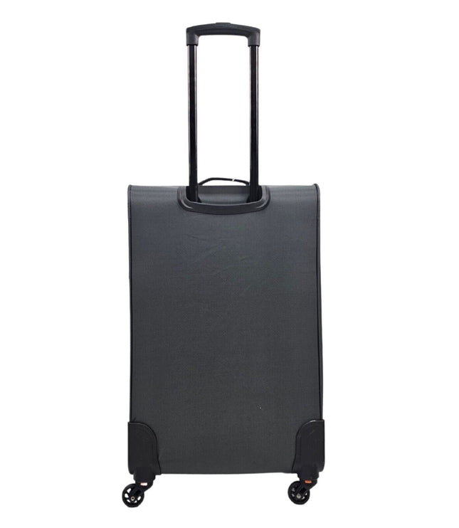 Ashford Medium Soft Shell Suitcase in Grey