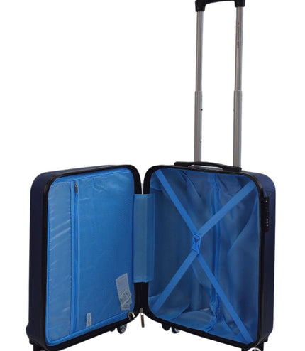 Alsager Cabin Hard Shell Suitcase in Blue