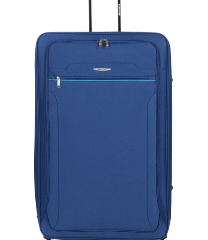 Cinderford Extra Large Soft Shell Suitcase in Blue