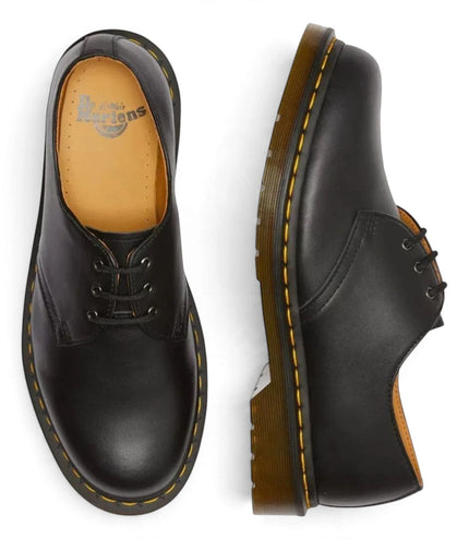 Dr Martens 1461 Black Nappa Leather 3-Eye Oxford Shoes - 11838001