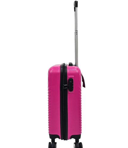 Chorley Cabin Hard Shell Suitcase in Fuschia