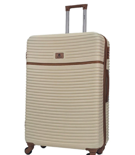 Caistor Large Hard Shell Suitcase in Cream