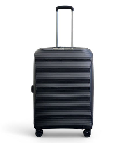 Abiko Medium Hard Shell Suitcase in Black