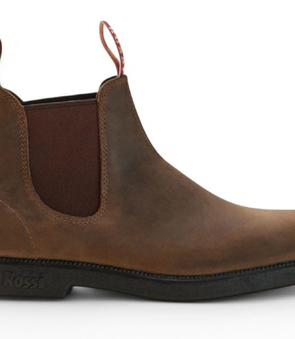 Rossi 607 Booma Rustic Brown Leather Chelsea Boot