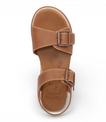 Blowfish Malibu Women’s Tan Faux Leather Platform Sandals - Magical