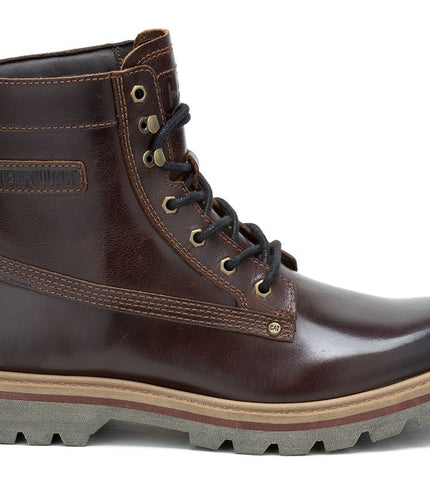 Caterpillar Colorado Grader Waterproof Brown Leather Boots