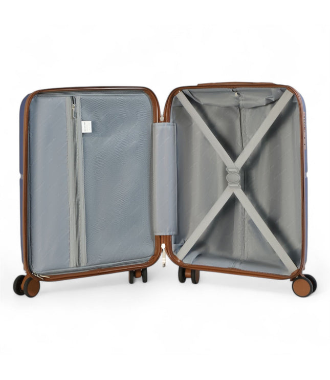 Corowa Cabin Hard Shell Suitcase in Black