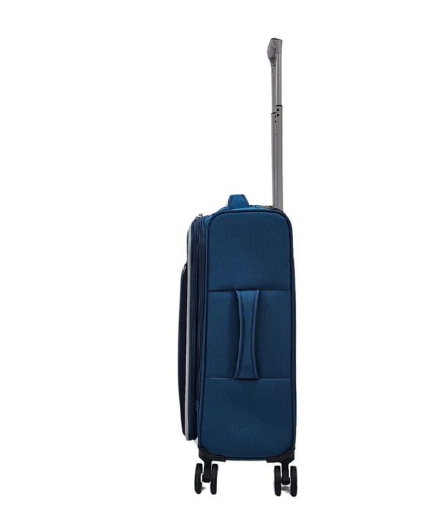 Beverley Cabin Soft Shell Suitcase in Teal