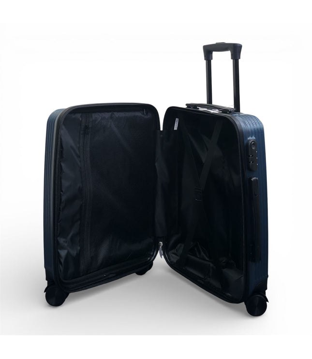 Junee Set of 3 Hard Shell Suitcase in Blue