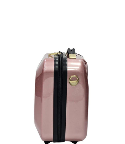 Canvey Cosmetic Hard Shell Suitcase in Pink