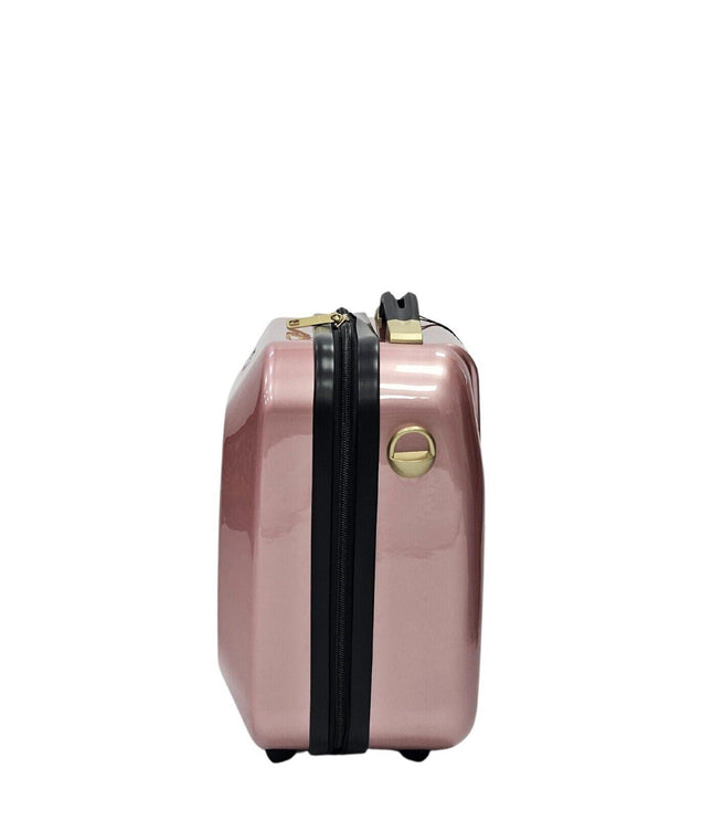 Canvey Cosmetic Hard Shell Suitcase in Pink