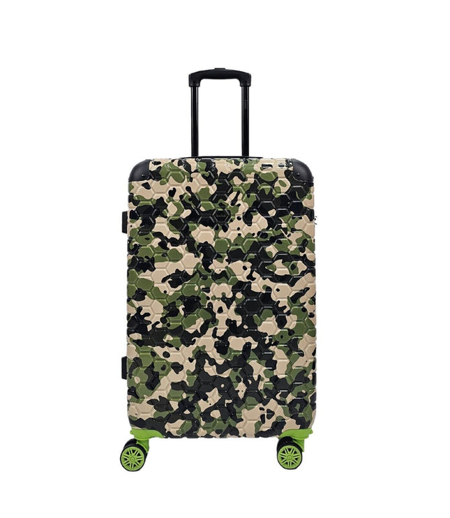 Brewood Medium Hard Shell Suitcase in Green