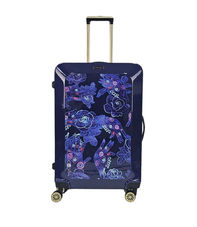 Canvey Large Hard Shell Suitcase in Blue