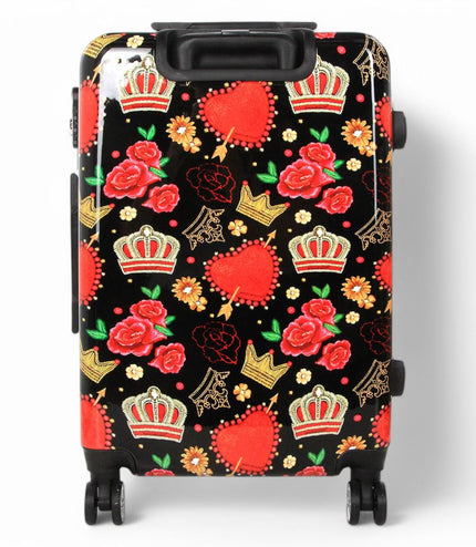 Ballina Medium Hard Shell Suitcase in Black Queen Rosses