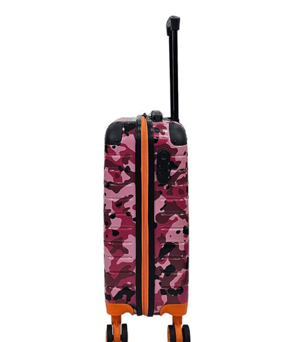 Brewood Cabin Hard Shell Suitcase in Pink