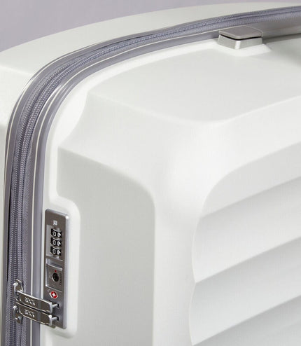 Alton Large Hard Shell Suitcase in White