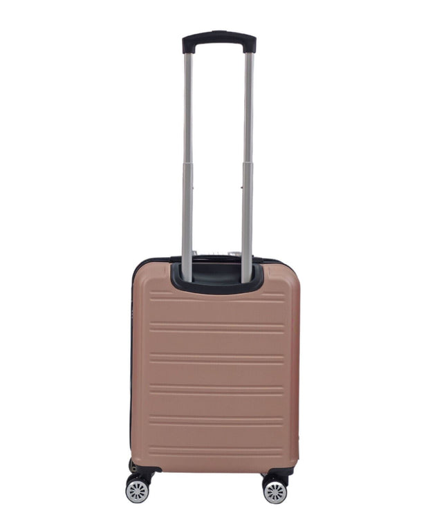 Alford Cabin Hard Shell Suitcase in Rose Gold