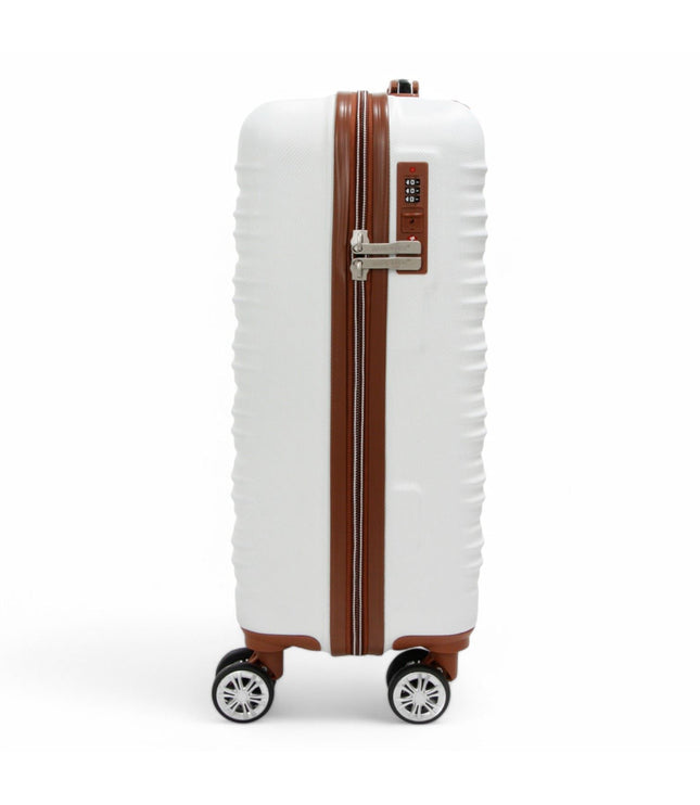 Armidale Cabin Hard Shell Suitcase in Cream