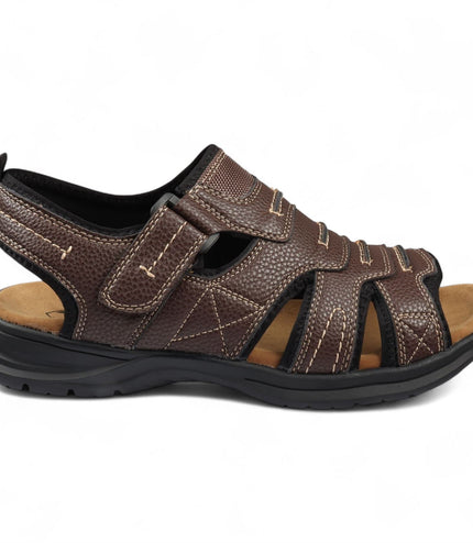 Men's Navy Lightweight Open Toe Casual Sandals