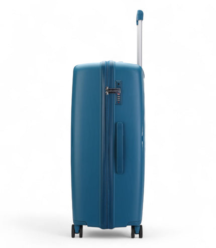 Burnaby Medium Hard Shell Suitcase in Teal Blue