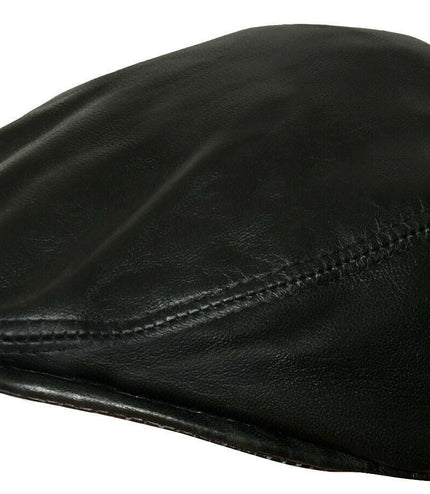 Mens  Flat Hat Leather Peaky Blinders Beret Newsboy Gatsby Golf Cabbie Cap