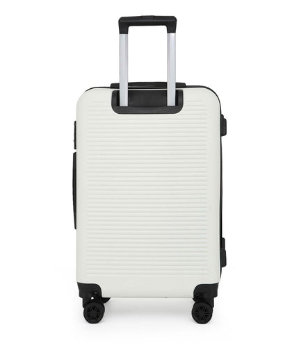 Calgary Medium Hard Shell Suitcase in Cream