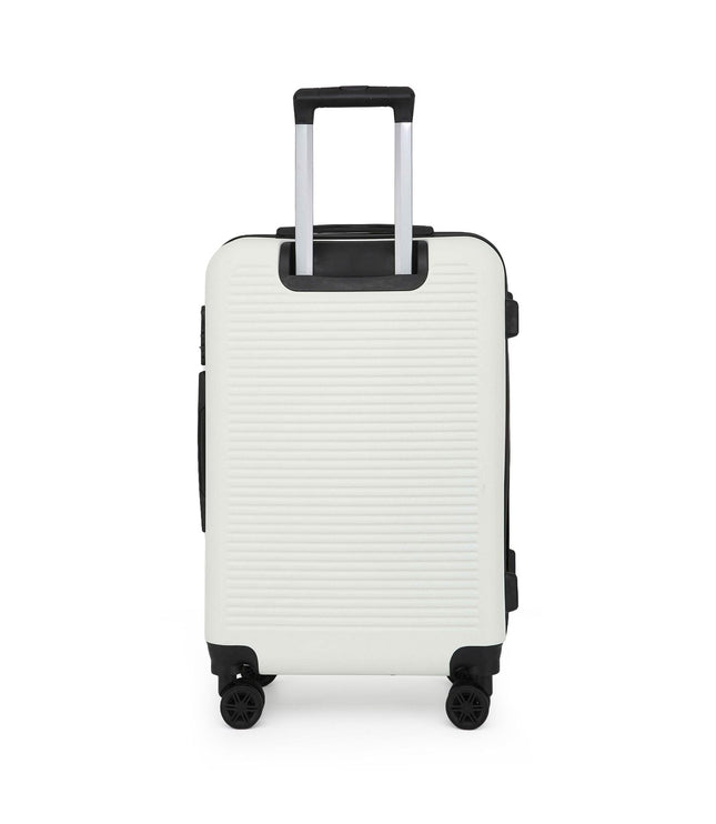 Calgary Medium Hard Shell Suitcase in Cream
