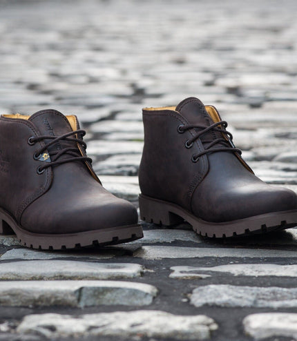 Panama Jack C2 Mens Brown Waterproof Havana Joe Lace Up Chukka Ankle Boots