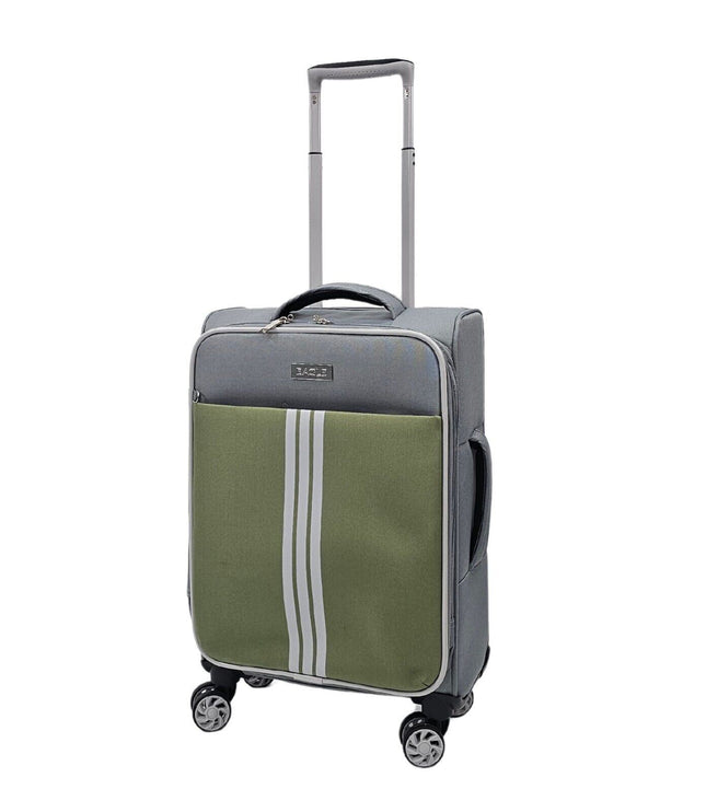 Beverley Cabin Soft Shell Suitcase in Grey