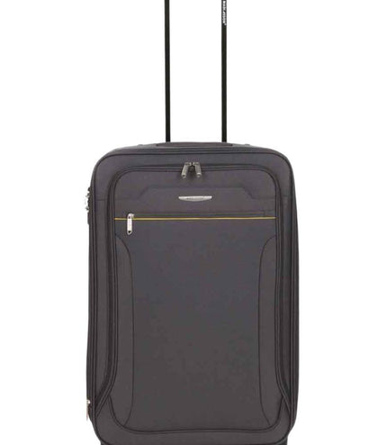 Cinderford Medium Soft Shell Suitcase in Grey