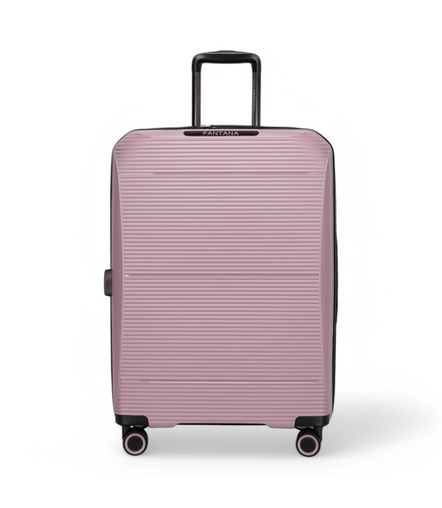 Abiko Large Hard Shell Suitcase in Pink