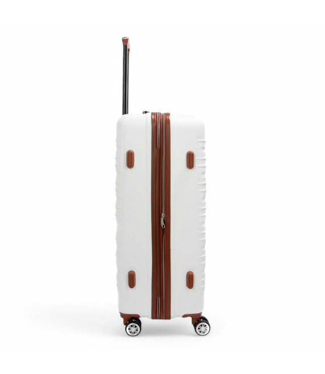 Armidale Large Hard Shell Suitcase in Cream