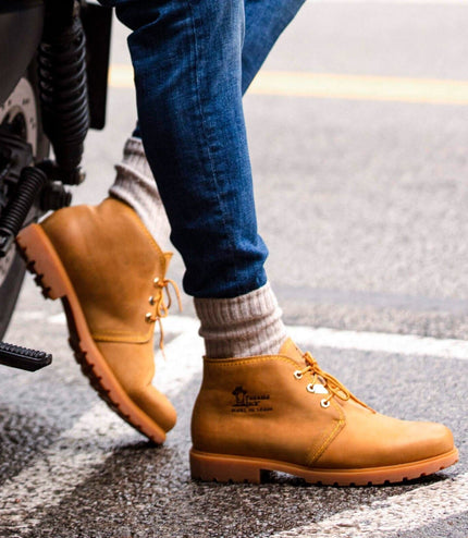 Panama Jack C1 Mens Tan Waterproof Havana Joe Lace Up Chukka Ankle Boots