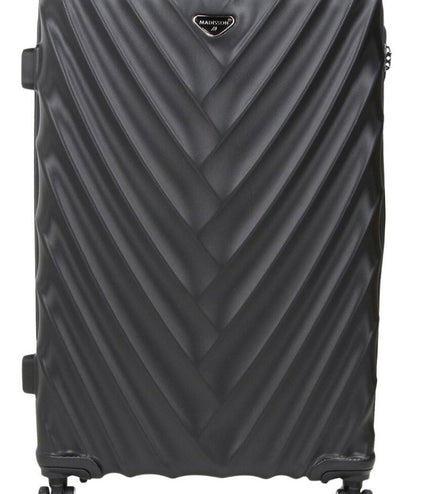 Colyton Large Hard Shell Suitcase in Black