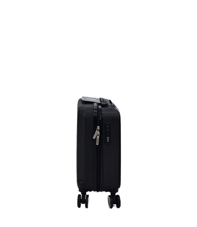 Alsager Underseat Hard Shell Suitcase in Black