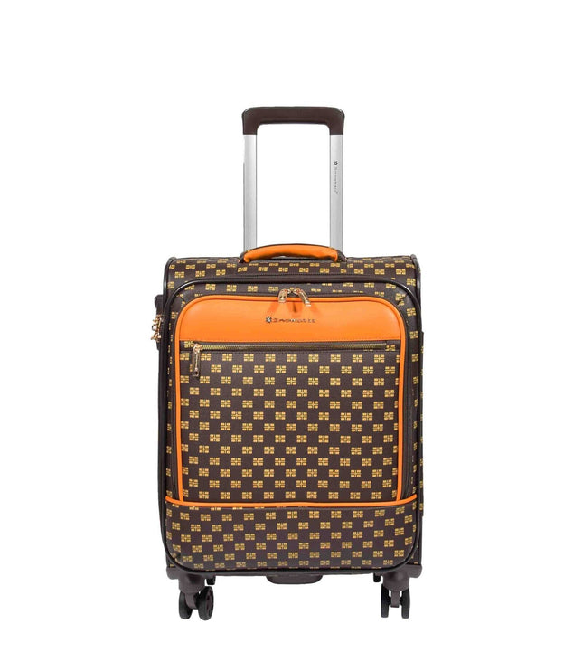 Corringham Cabin Soft Shell Suitcase in Coffee