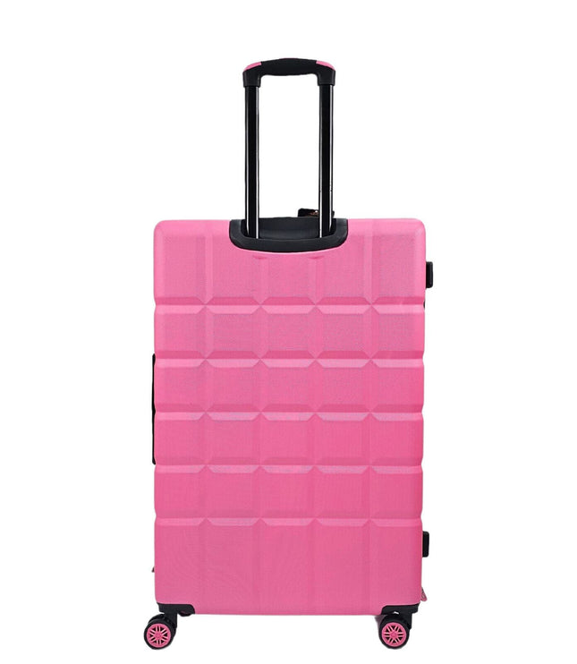 Cotgrave Large Soft Shell Suitcase in Pink