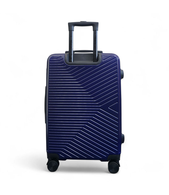 Junee Medium Hard Shell Suitcase in Navy Blue
