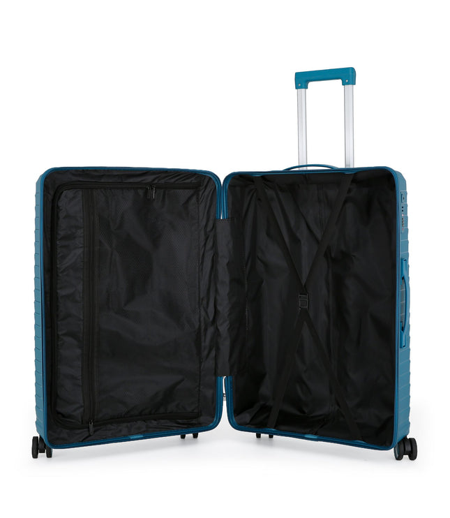 Burnaby Large Hard Shell Suitcase in Blue