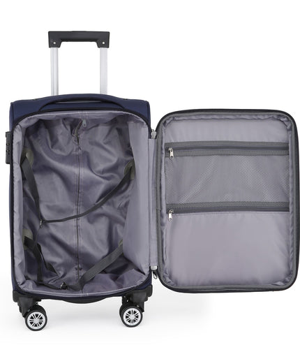 Delta Medium Hard Shell Suitcase in Navy