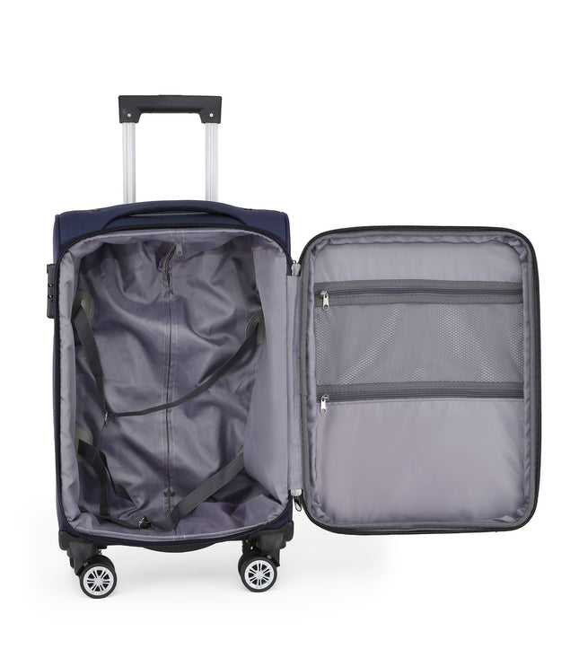 Delta Medium Hard Shell Suitcase in Navy