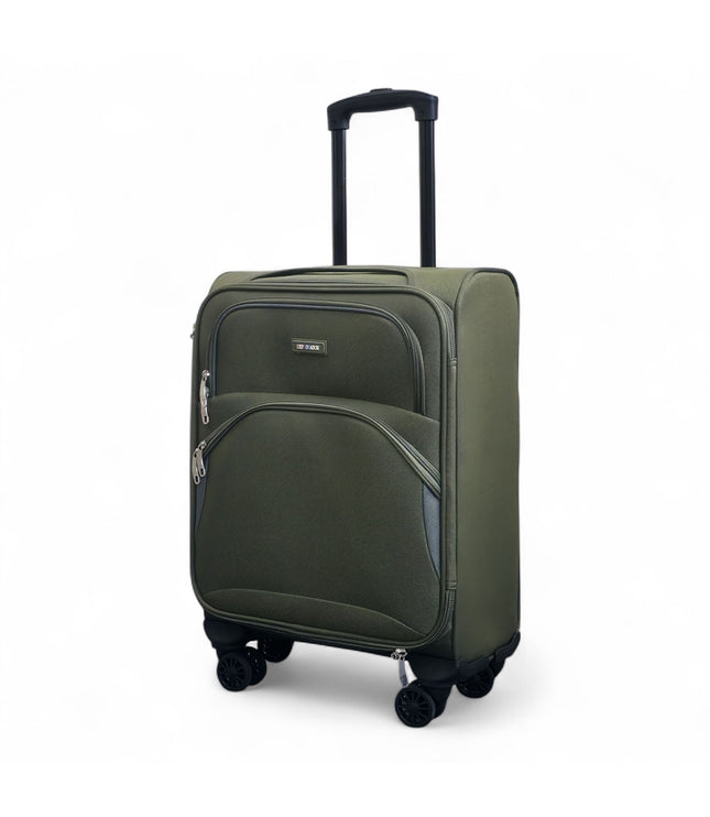 Gosford Cabin Soft Shell Suitcase in Green
