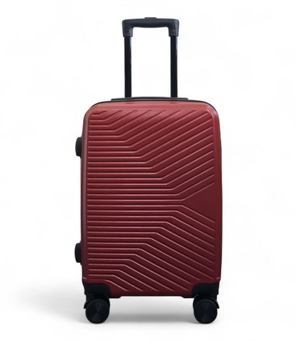Junee Cabin Hard Shell Suitcase in Red
