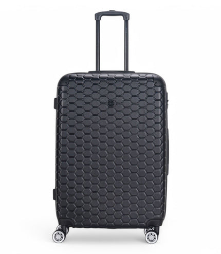 Noda Large Hard Shell Suitcase in Black
