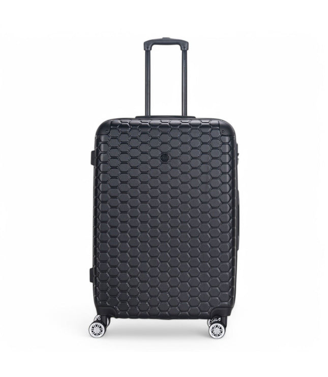 Noda Large Hard Shell Suitcase in Black
