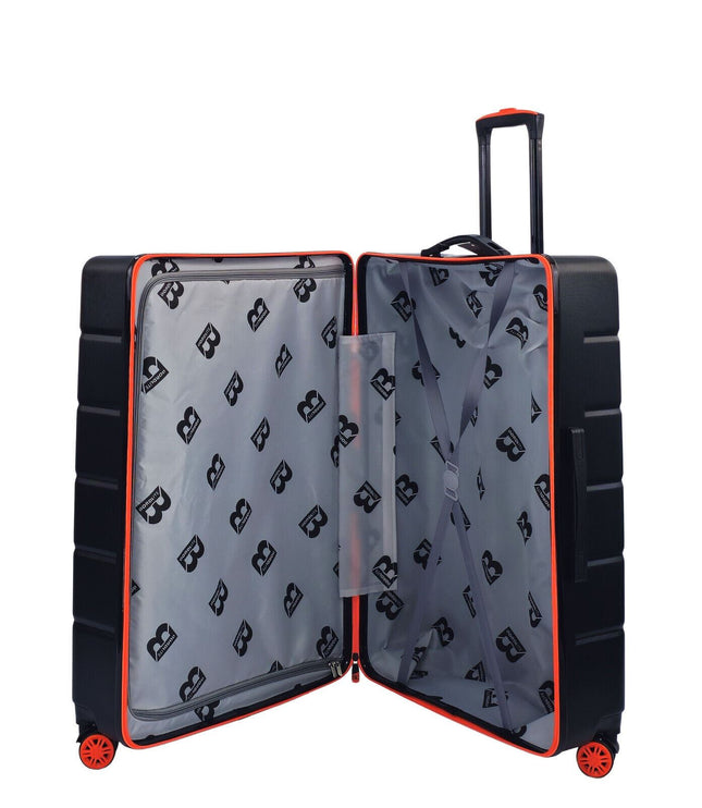 Coulsdon Large Soft Shell Suitcase in Black