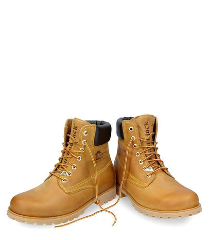 Panama Jack 03 C1 Mens Tan Waterproof Leather Lace Up Hiking Ankle Boots